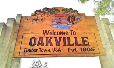 Oakville sign